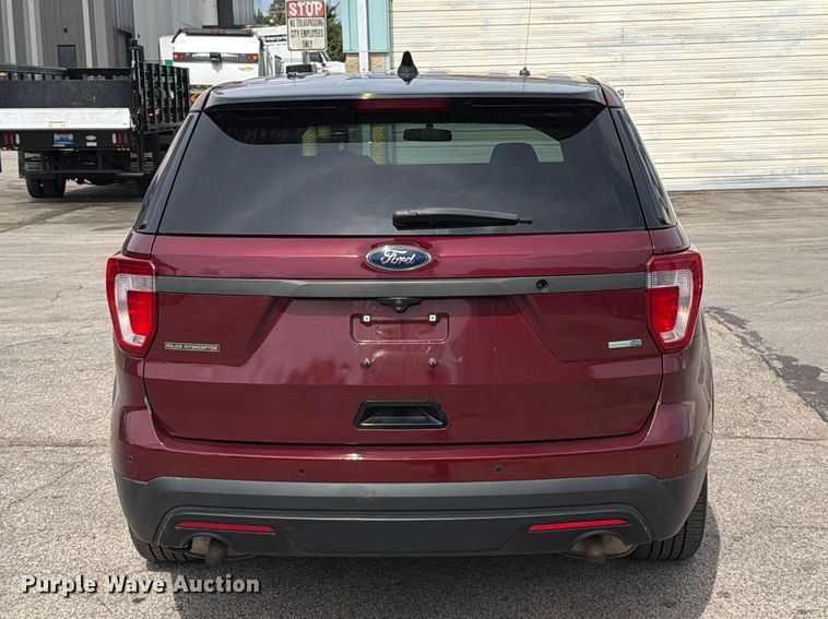image for item FT6298 2016 Ford Explorer Police Interceptor SUV