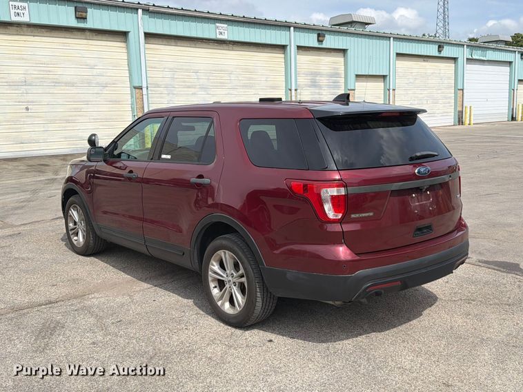 image for item FT6298 2016 Ford Explorer Police Interceptor SUV
