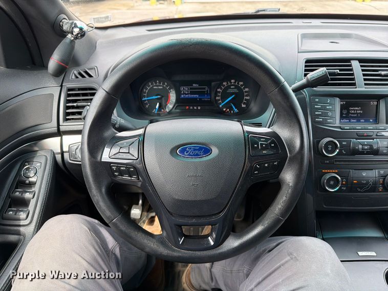 image for item FT6298 2016 Ford Explorer Police Interceptor SUV