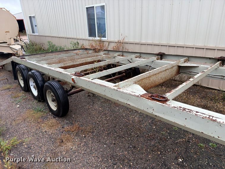 image for item FT6712 1975 Six JW equipment trailer