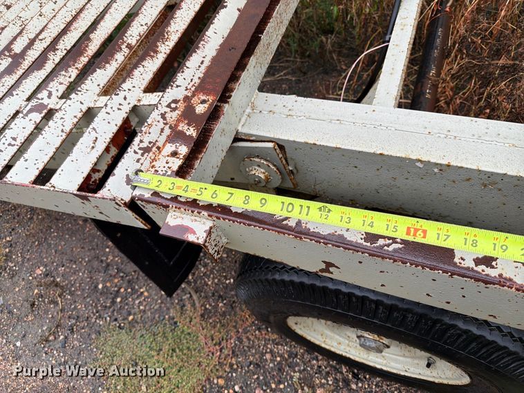 image for item FT6712 1975 Six JW equipment trailer
