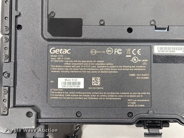 image for item FT6718 (7) Getac V110 laptops