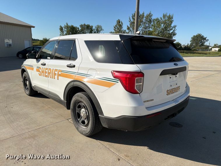 image for item FT8018 2022 Ford Explorer Police Interceptor SUV