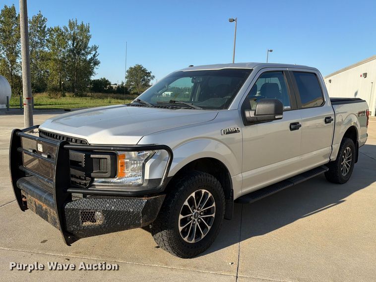 2018 Ford F150 Police Interceptor Crew Cab pickup truck