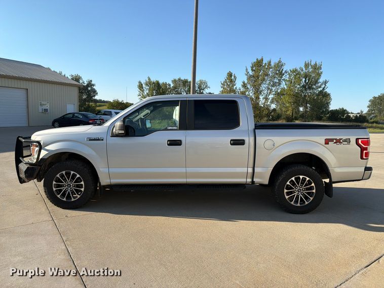 image for item FT8019 2018 Ford F150 Police Interceptor Crew Cab pickup truck