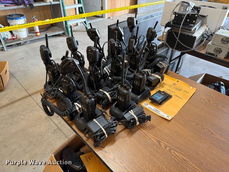 Kenwood Approximately 13 Kenwood two-way radios