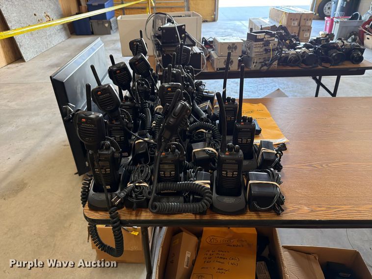 image for item FT8021 Kenwood Approximately 13 Kenwood two-way radios