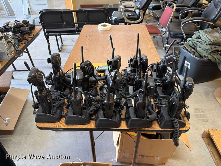 image for item FT8021 Kenwood Approximately 13 Kenwood two-way radios