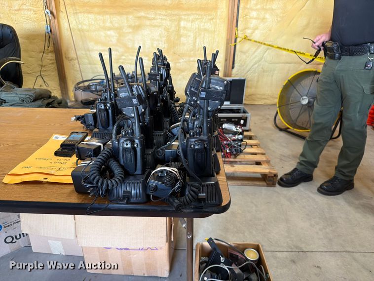 image for item FT8021 Kenwood Approximately 13 Kenwood two-way radios