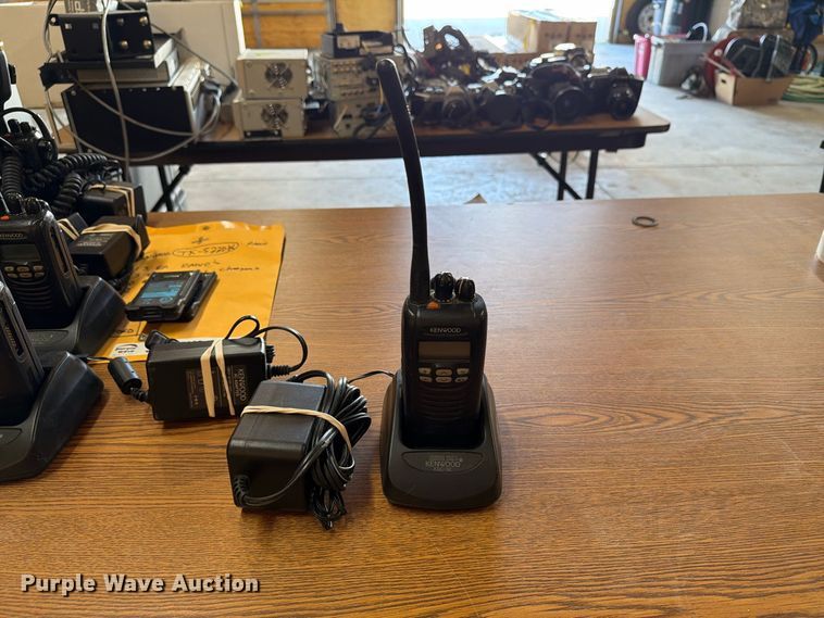 image for item FT8021 Kenwood Approximately 13 Kenwood two-way radios