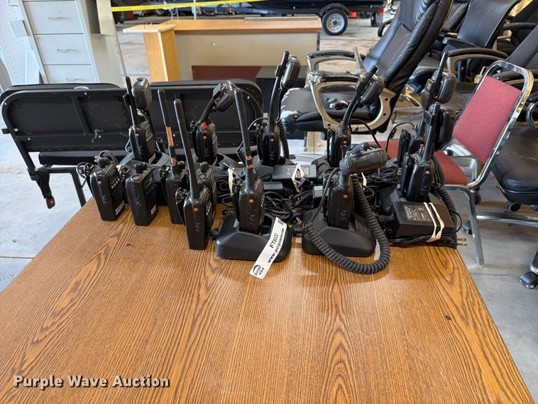 image for item FT8022 Approximately 13 Kenwood two-way radios