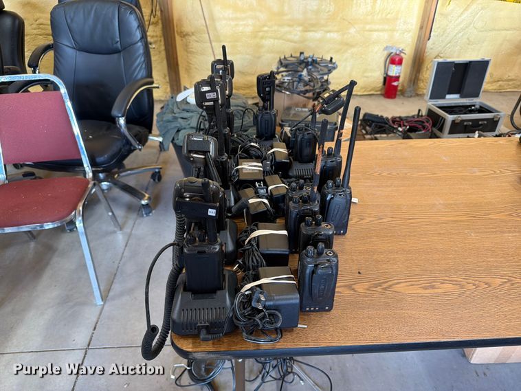 image for item FT8022 Approximately 13 Kenwood two-way radios