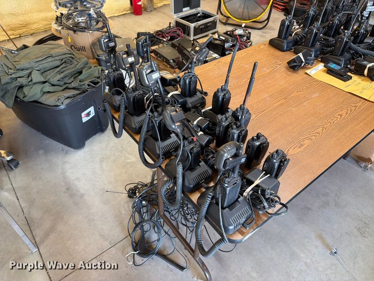 image for item FT8022 Approximately 13 Kenwood two-way radios