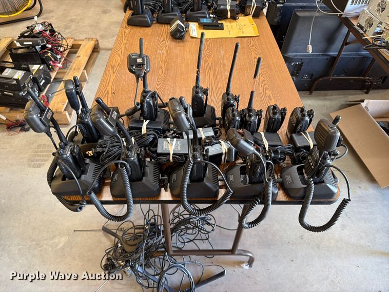 image for item FT8022 Approximately 13 Kenwood two-way radios