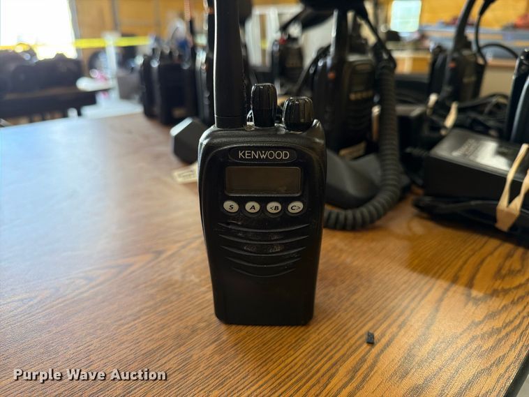 image for item FT8022 Approximately 13 Kenwood two-way radios