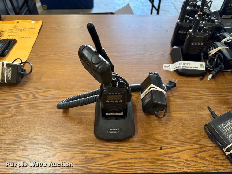 image for item FT8022 Approximately 13 Kenwood two-way radios