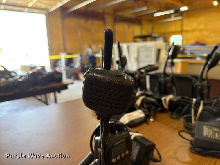 image for item FT8022 Approximately 13 Kenwood two-way radios
