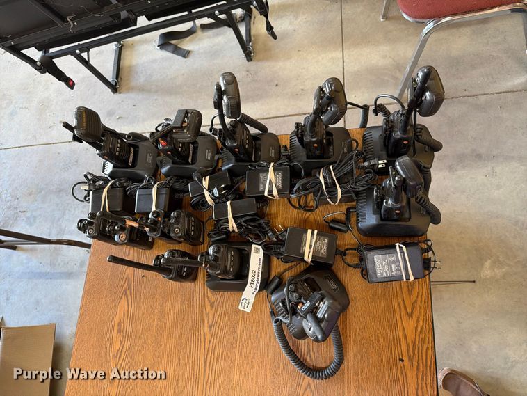 image for item FT8022 Approximately 13 Kenwood two-way radios