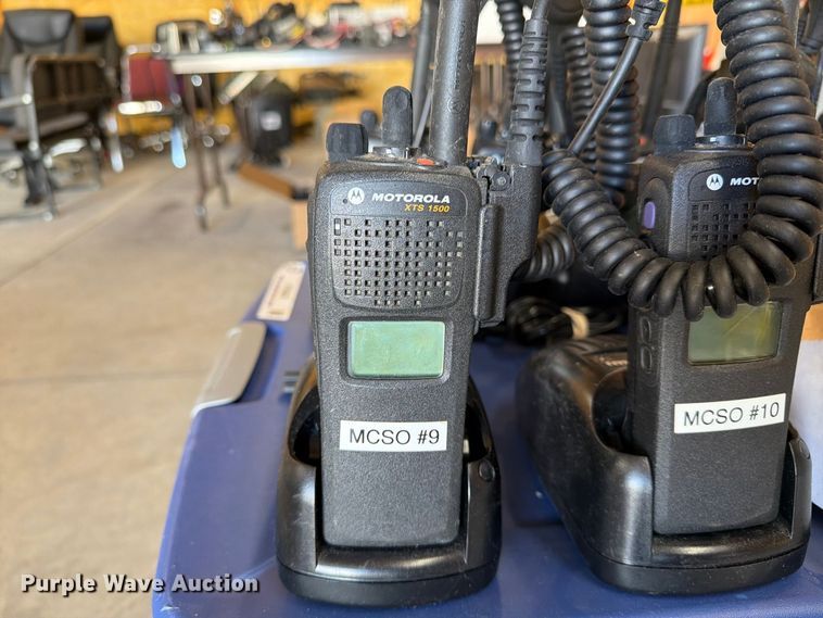 image for item FT8023 Motorola XTS 1500 two way radios