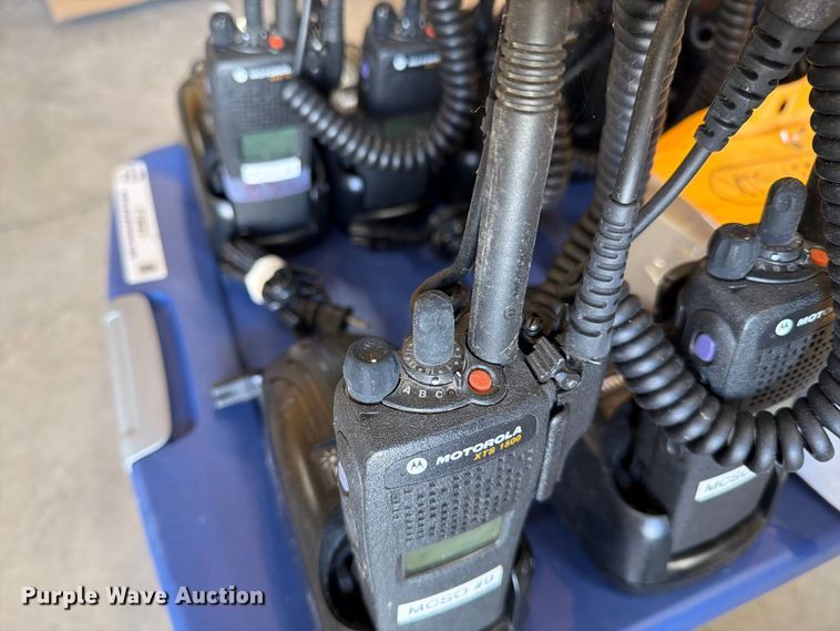 image for item FT8023 Motorola XTS 1500 two way radios