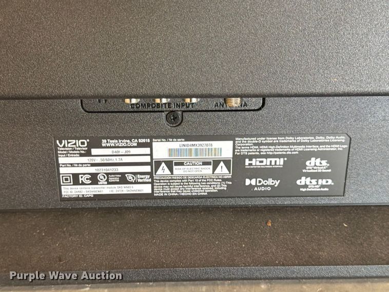image for item FT8028 (6) TVs