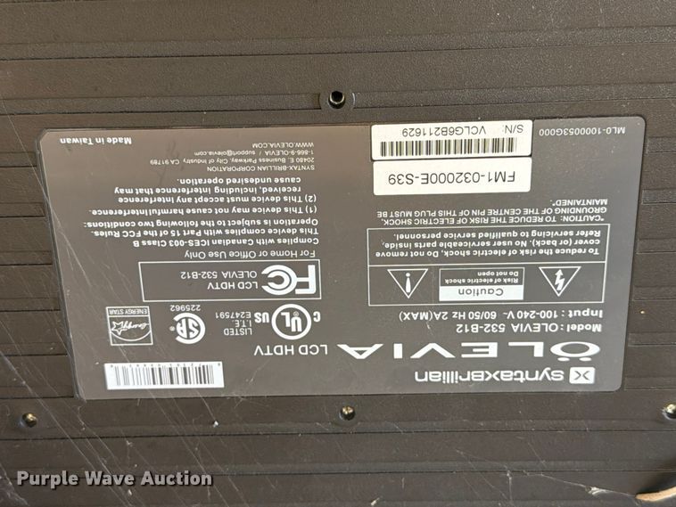 image for item FT8028 (6) TVs