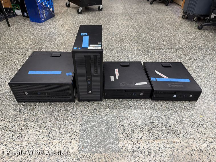 image for item FT8034 (4) HP computers