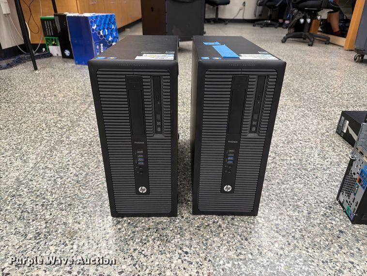 image for item FT8034 (4) HP computers
