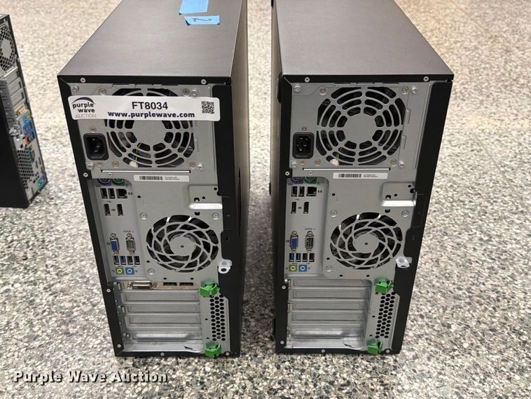 image for item FT8034 (4) HP computers