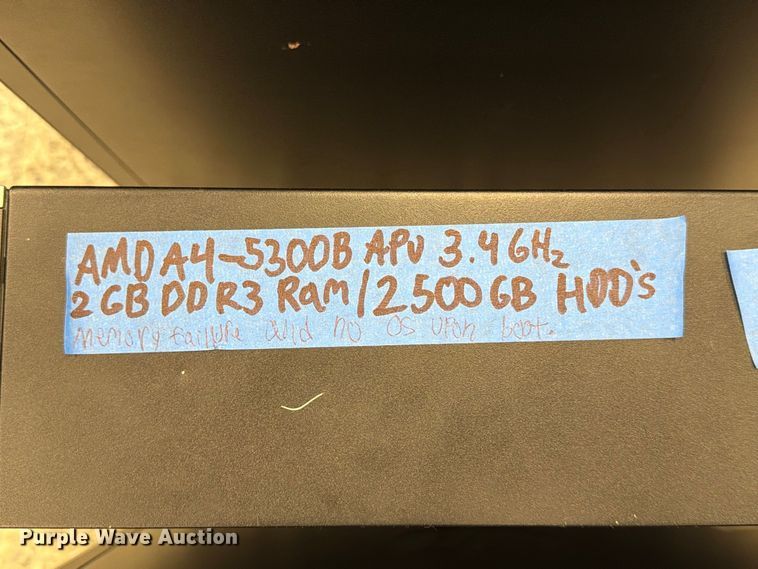 image for item FT8036 (5) HP computers