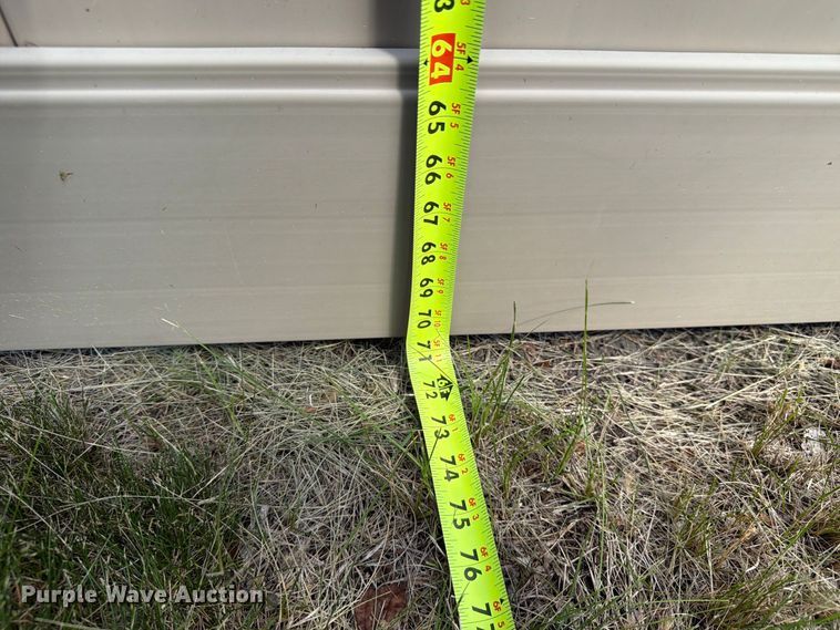 image for item FT8047 Approximately 240' of vinyl fencing