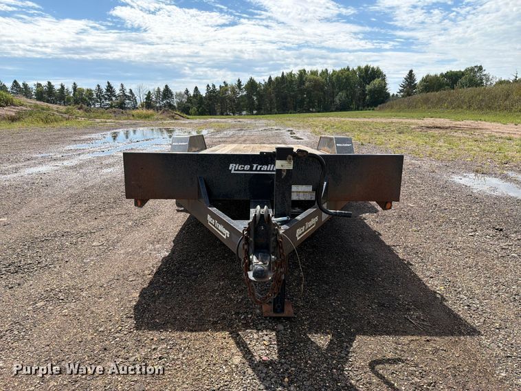 image for item FT8049 2011 R&W Trailer Mfg Rice tilt deck utility trailer