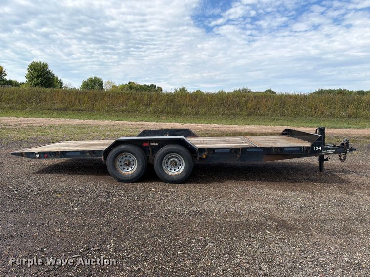 image for item FT8049 2011 R&W Trailer Mfg Rice tilt deck utility trailer