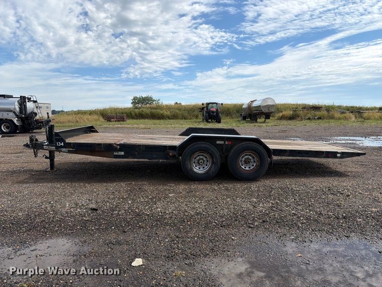 image for item FT8049 2011 R&W Trailer Mfg Rice tilt deck utility trailer