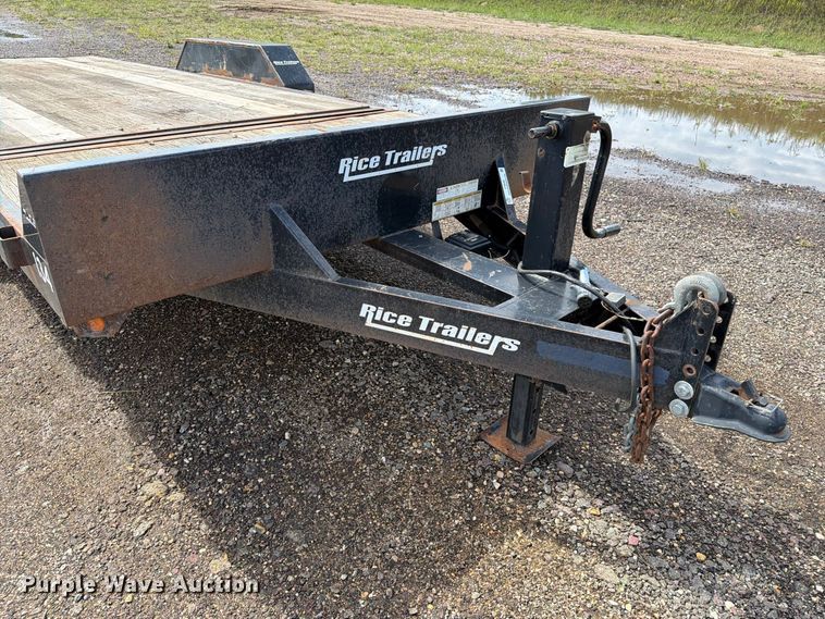 image for item FT8049 2011 R&W Trailer Mfg Rice tilt deck utility trailer