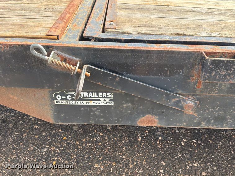 image for item FT8049 2011 R&W Trailer Mfg Rice tilt deck utility trailer
