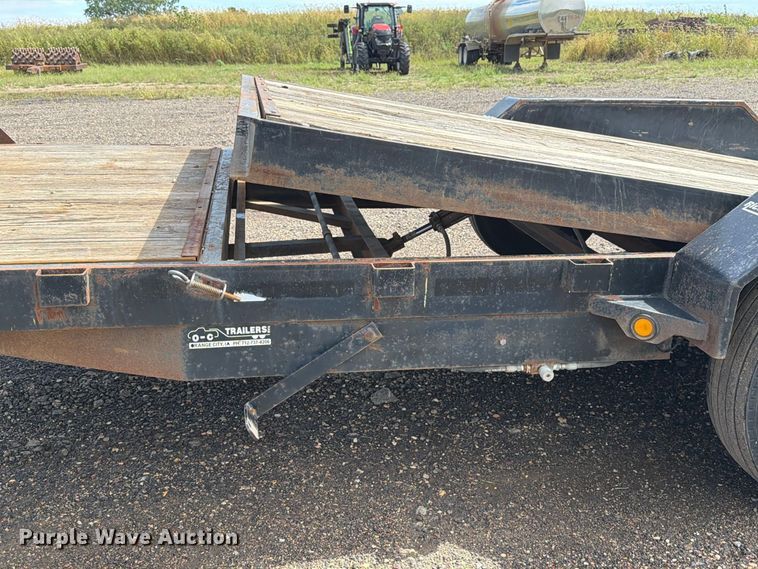 image for item FT8049 2011 R&W Trailer Mfg Rice tilt deck utility trailer