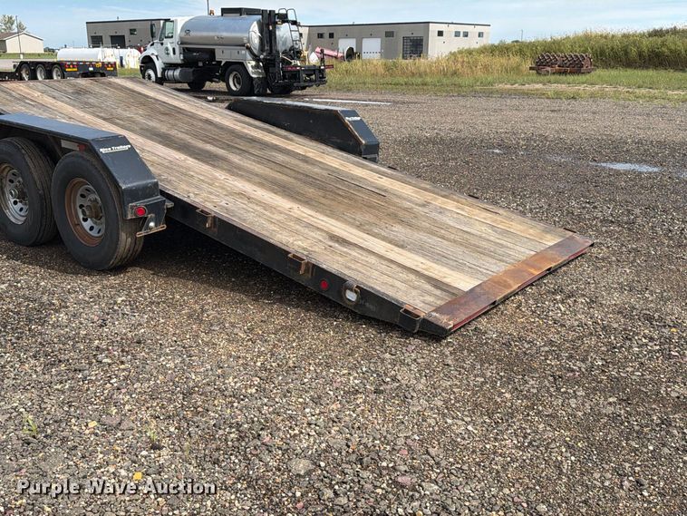 image for item FT8049 2011 R&W Trailer Mfg Rice tilt deck utility trailer