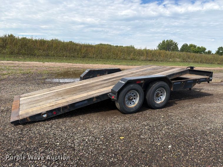 image for item FT8049 2011 R&W Trailer Mfg Rice tilt deck utility trailer