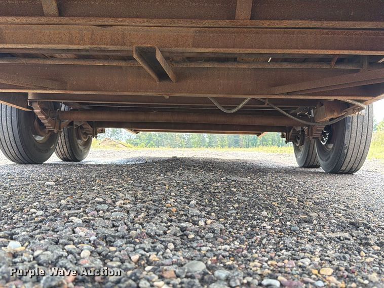image for item FT8049 2011 R&W Trailer Mfg Rice tilt deck utility trailer