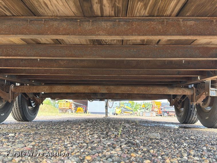 image for item FT8049 2011 R&W Trailer Mfg Rice tilt deck utility trailer