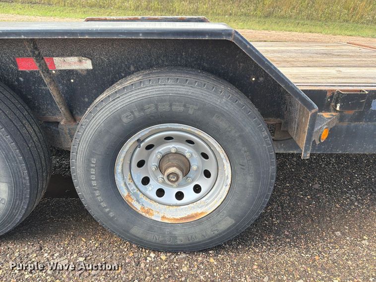 image for item FT8049 2011 R&W Trailer Mfg Rice tilt deck utility trailer