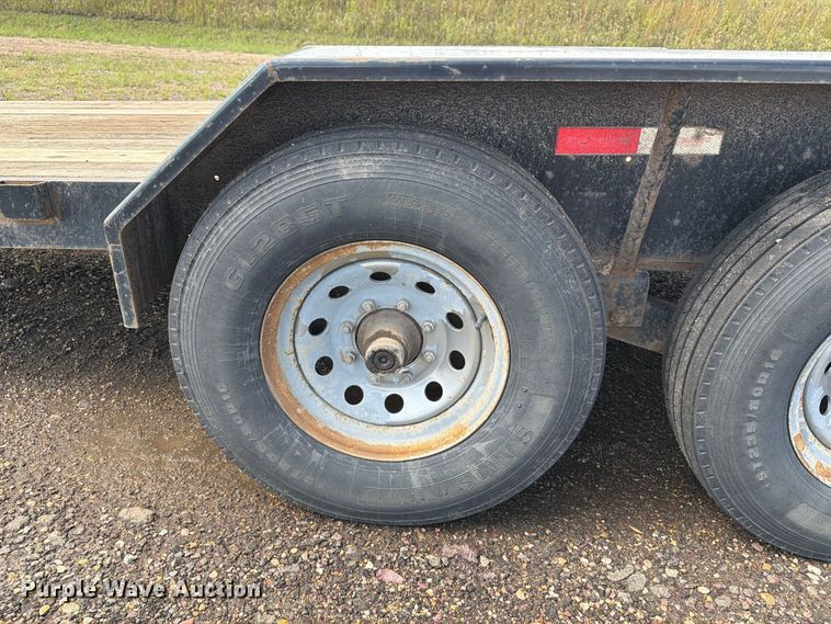 image for item FT8049 2011 R&W Trailer Mfg Rice tilt deck utility trailer