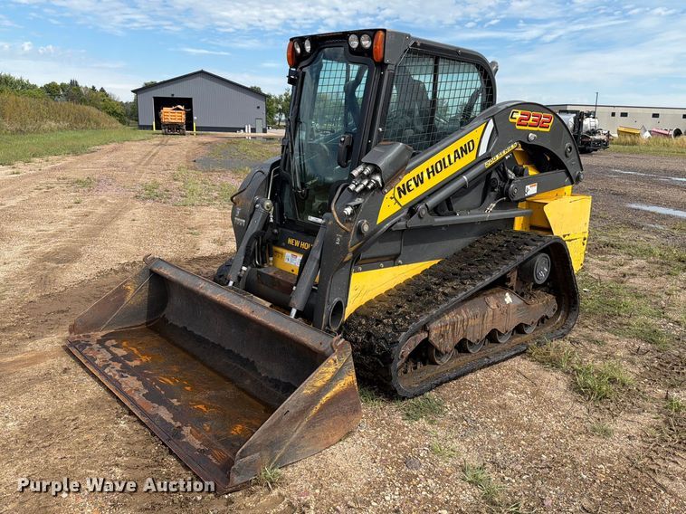 image for item FT8051 2019 New Holland C232 tracked skid steer loader