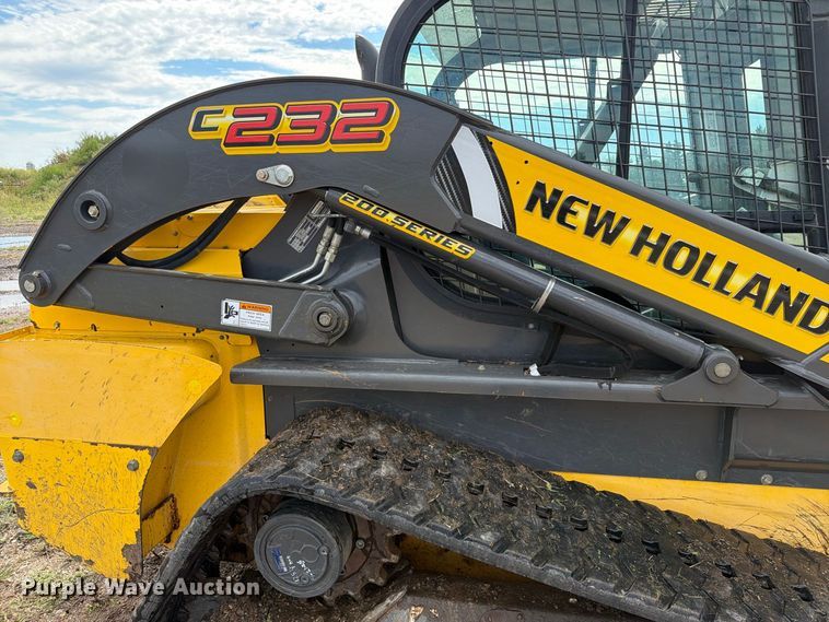 image for item FT8051 2019 New Holland C232 tracked skid steer loader