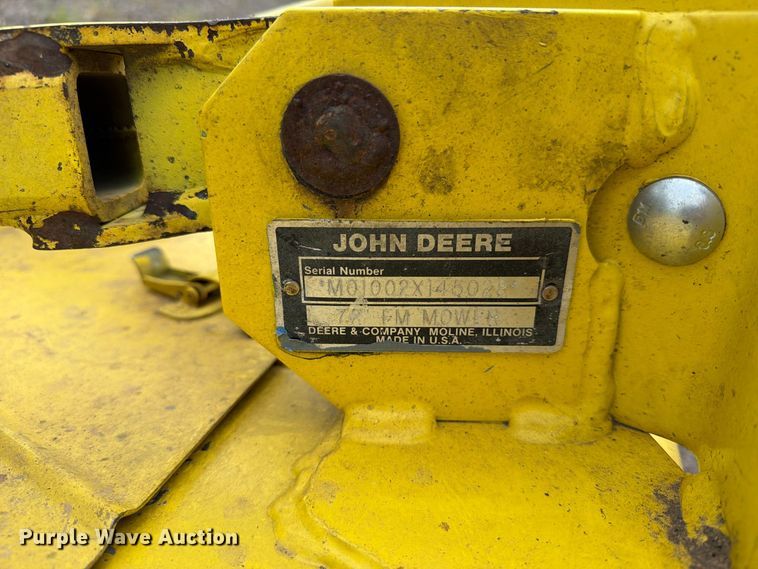 image for item FT8058 John Deere F935 lawn tractor