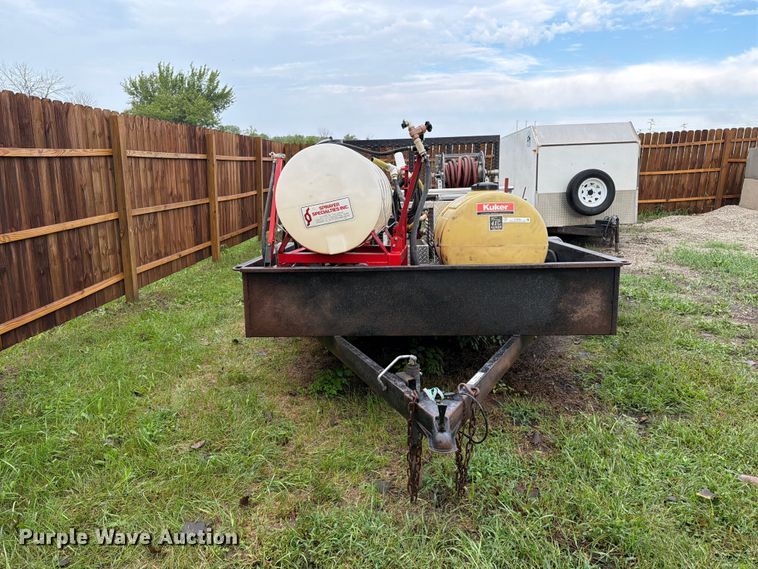 image for item FT8067 2005 H&H Trailer Co. utility trailer