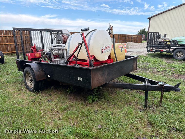 image for item FT8067 2005 H&H Trailer Co. utility trailer