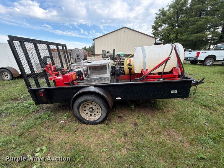 image for item FT8067 2005 H&H Trailer Co. utility trailer