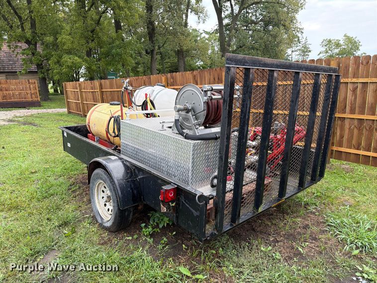 image for item FT8067 2005 H&H Trailer Co. utility trailer